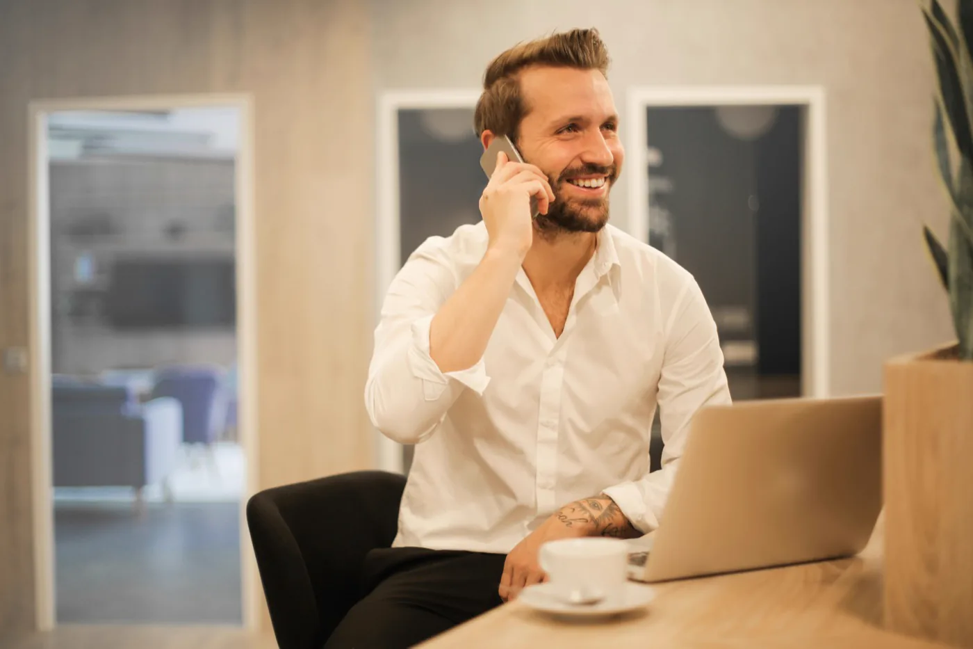 Business owner using ClearBook